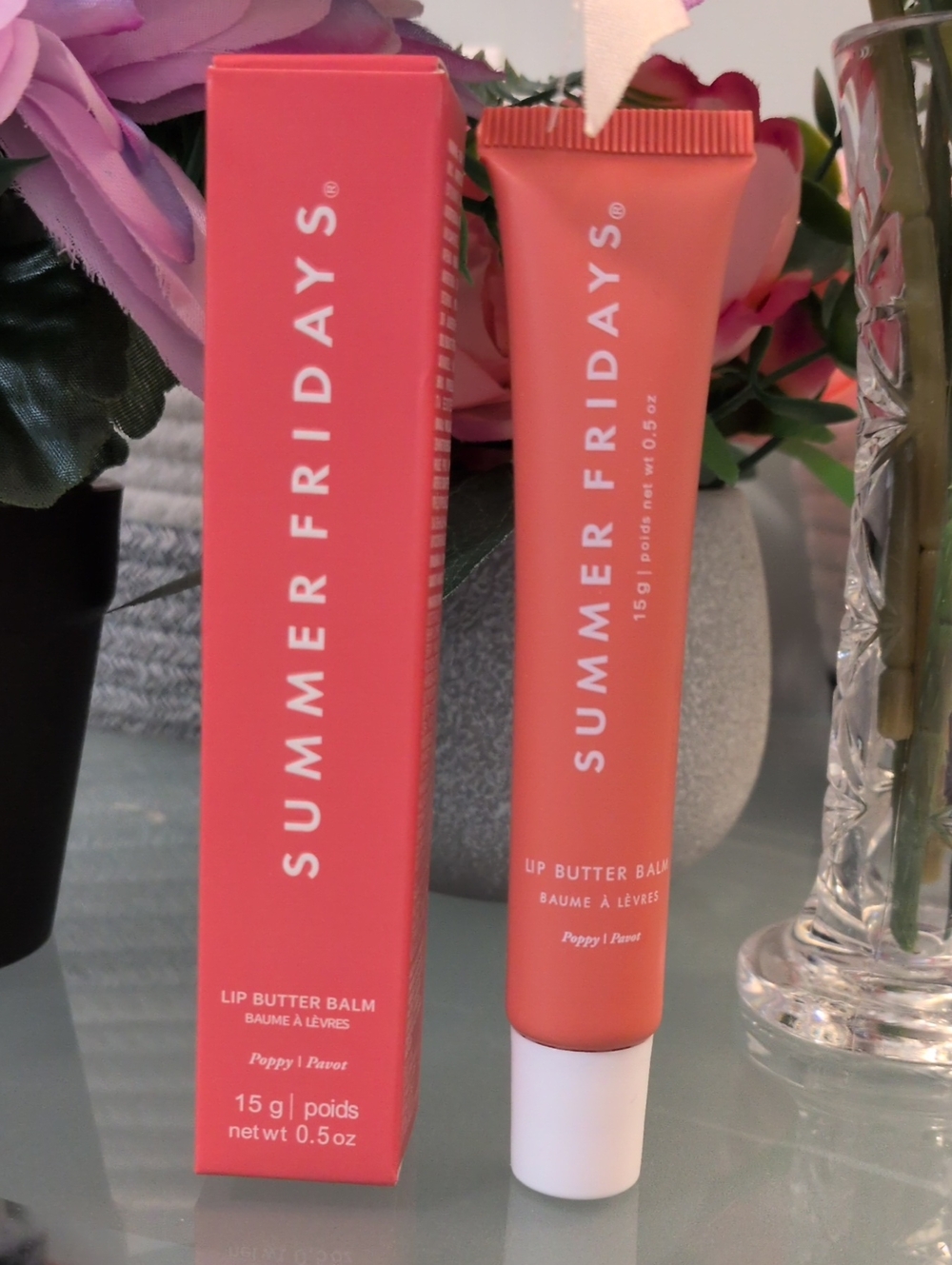 Summer Fridays Lip Butter Balm — Poppy